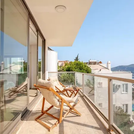 Luxury Two Bedroom Seaview In Kalkan